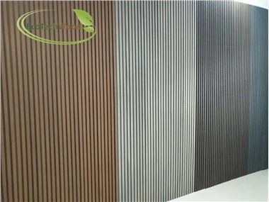 Bygningsdekorasjonsmaterialer Fasader WPC Veggpanel