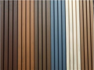 Vedlikeholdsfri co-ekstrudering rillet utendørs veggpanel