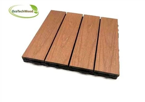Toppkvalitets Interlock Co-extrusion Composite Deck Fliser